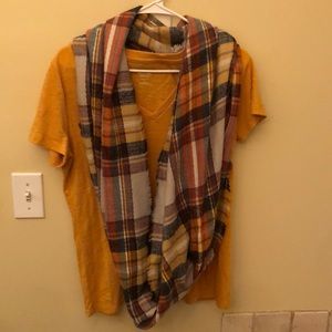 Rook wool/acrylic scarf